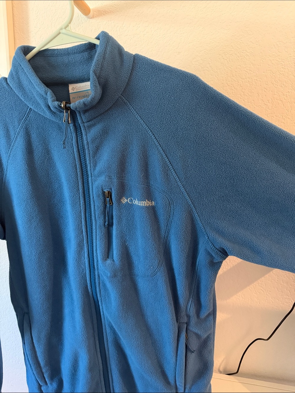 Columbia Blue Kids Full-Zip Fleece Jacket